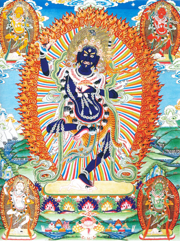 玛吉愤怒母五尊-